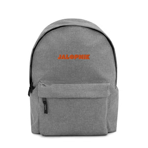 Jalopnik Logo Embroidered Backpack