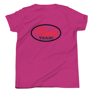 "Truck Yeah" Back Printed Youth T-Shirt