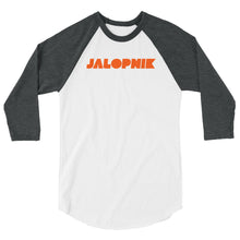 Load image into Gallery viewer, Jalopnik Logo 3/4 sleeve Baseball T-shirt
