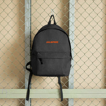Load image into Gallery viewer, Jalopnik Logo Embroidered Backpack
